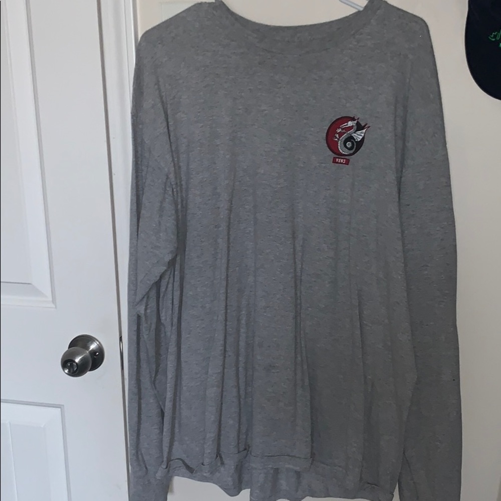 vans long sleeve shirt